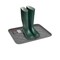Fleming Supply All Weather Boot Tray Water Resistant Plastic Shoe Mat for Indoor and Outdoor Use, (Gray, Small) 892257MCM - alternate 1